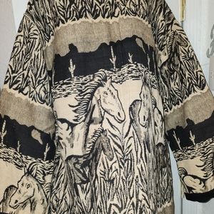 VINTAGE Meetu African Print Jacket